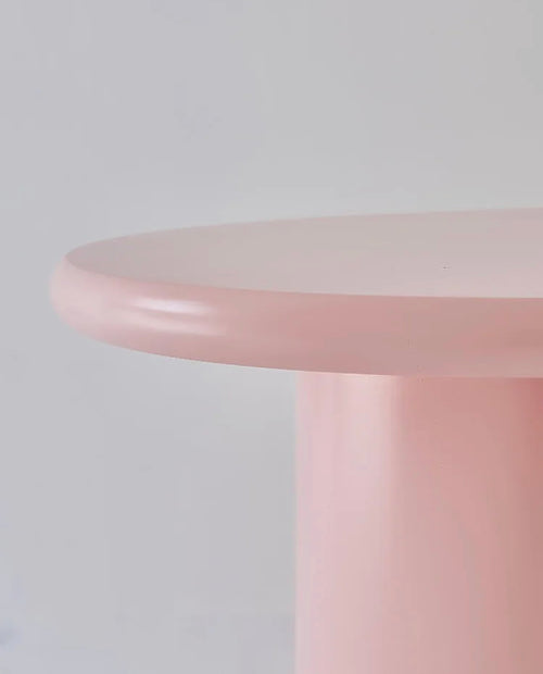 Celine Pastal Solid wood pink dining table