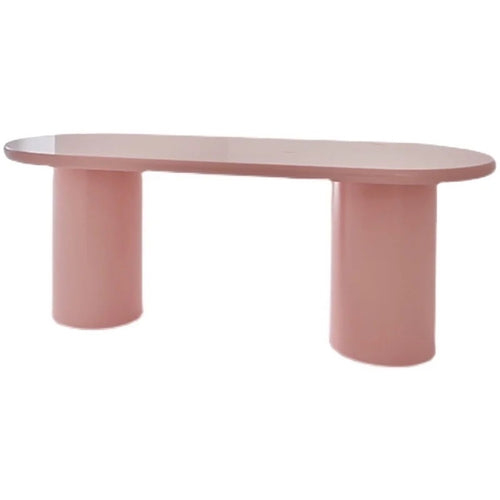 Celine Pastal Solid wood pink dining table