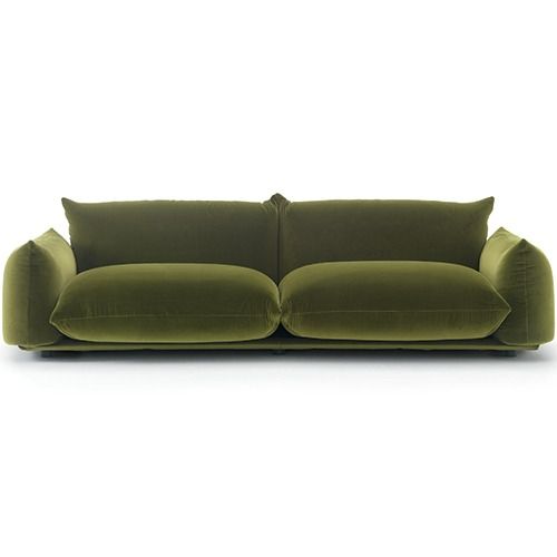 Oriana 2-Seater Sofa - Moss Green