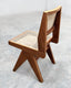 Riva Natural Wood Rattan Dining Chair