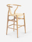 Miro Wishbone Stool - Sand