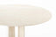 Beige marble dining table by Ligne Roset