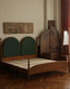 Cécile solid wood bed master bed frame