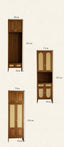 Délia partition entrance storage display cabinet