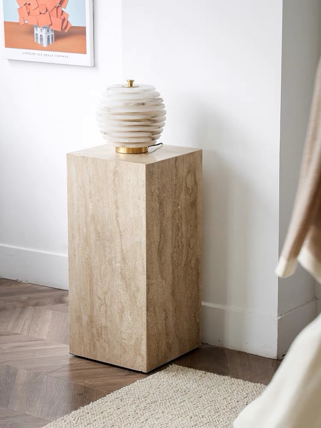 Verona Italian Travertine marble Plinths