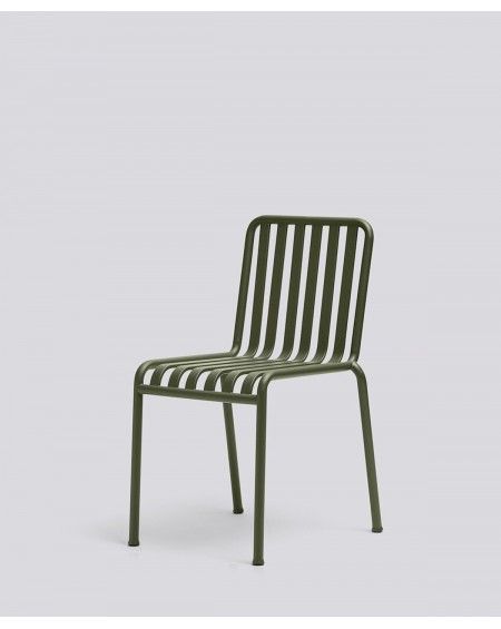 Cosmo Palissade Armless Dining chair - Moss Green