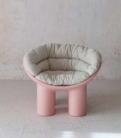 Modern simple elephant four-legged Elephant Stool furniture chair - Pink