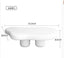 Atticus Pebble Coffee table - White