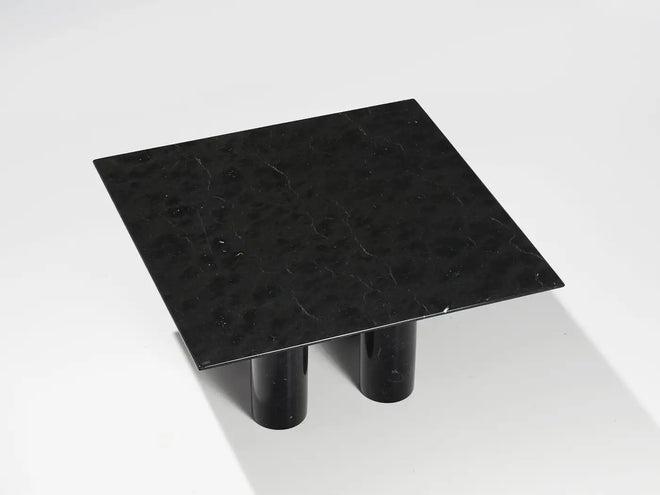 Architectural Mario Bellini 'Il Colonnato' Dining Table in Black Marble