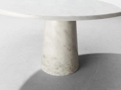 'Eros' Dining Table in Carrara Marble