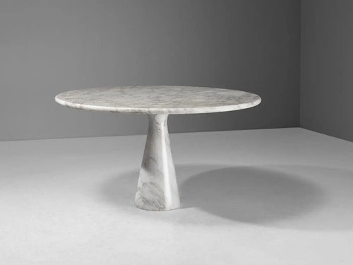 Aria Dining Table in Jade Calacatta Marble
