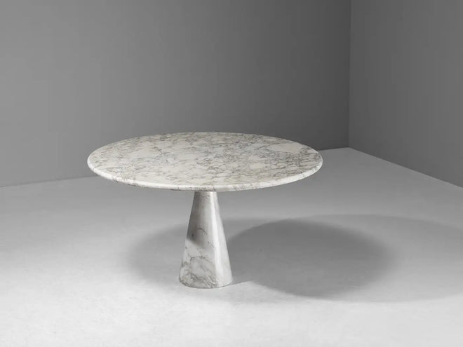 Aria Dining Table in Jade Calacatta Marble