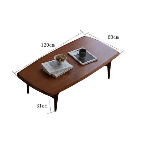 Eloise solid wood retro coffee table