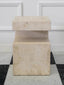 minimalist square marble cave stone sofa bedside small edge light luxury high-end sense corner