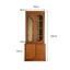 Brigitte customized retro French study bookcase