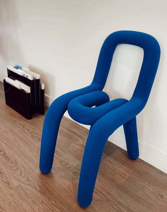 Moustache Gelato chair - Blue