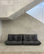 Togo Sofa Chair - Black Leather