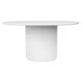 Cielo Round Timber Dining Table - White