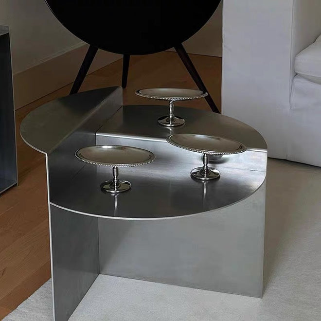 Stainless steel coffee table