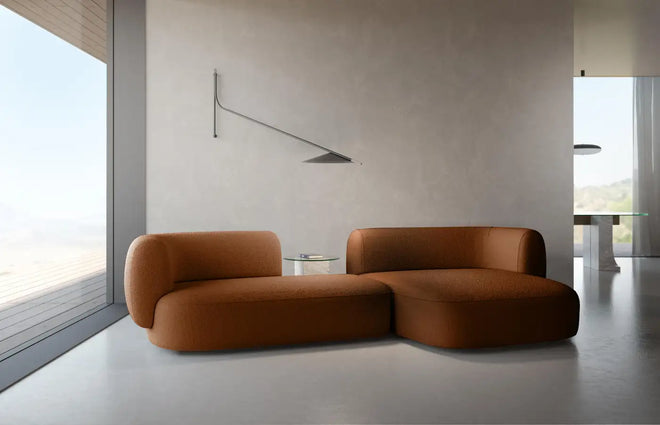 Hug Modular Sofa Boucle Gold