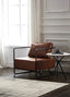 Industrial style retro sofa chair cafe double casual sofa milk tea shop iron minimalist casual single sofa