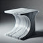 Eclipse Marble Side Table by Dill and Johan