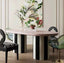 Colette French retro pastal pink dining table