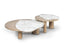 Modern Bordeira Nesting Coffee Tables, Marble