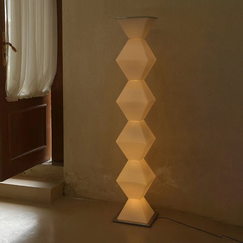 Isamu Cream floor lamp