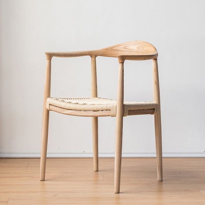 Mattia Weave wishbone Dining Chair - Sand