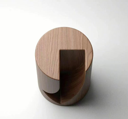 Hiroshi Hidden Bookcase Side Table