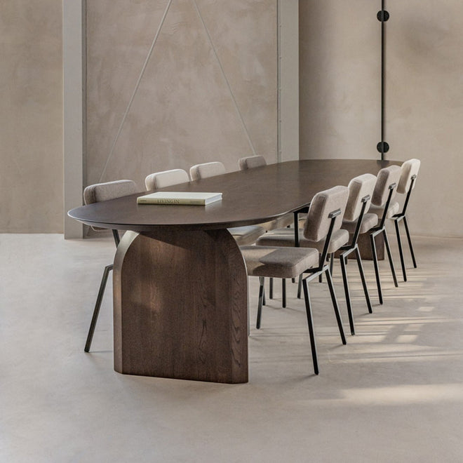 Laszlo Nordic Solid Wood Dining Table