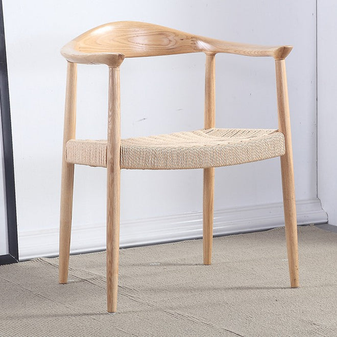 Mattia Weave wishbone Dining Chair - Sand