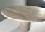 Amara Exquisite Round Travertine Dining Table