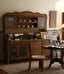 Fréderique French retro solid wood display tea cabinet