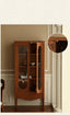 Nadège retro solid wood wine/book cabinet