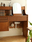 Margot French cherry wood multifunction dressing table