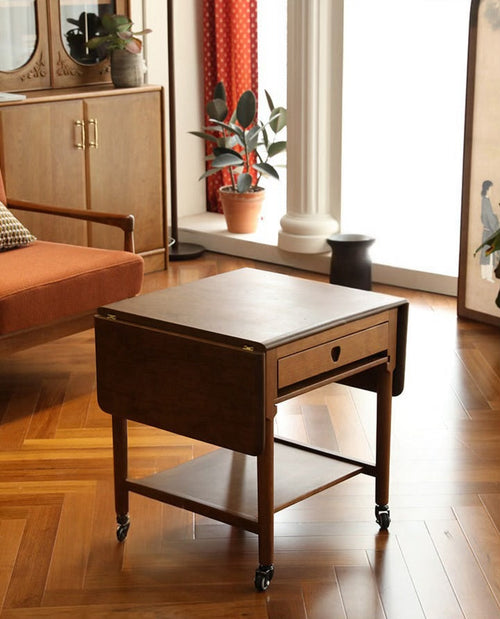 Maëlle movable retro folding coffee table