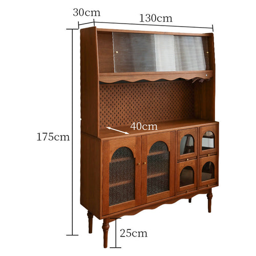 Adeline French cherry wood storage cabinet