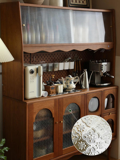 Adeline French cherry wood storage cabinet