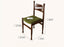 Lyonnette velvet retro dining chair