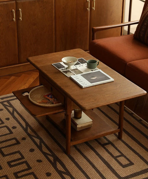 Maëlle movable retro folding coffee table