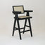 Nullah Armchair Stool - Black