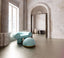 Mineral Armchair by Kasadamo, Bouclé Cream Fabric Version