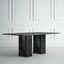 The Madeleine: A Modern Dining Table with a Rectangular Top and Fluted Legs