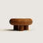 Mineral Armchair by Vincent Mazenauer - brown