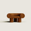 Mineral Armchair by Vincent Mazenauer - brown