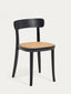 Anne minimalist medieval rattan dining chair