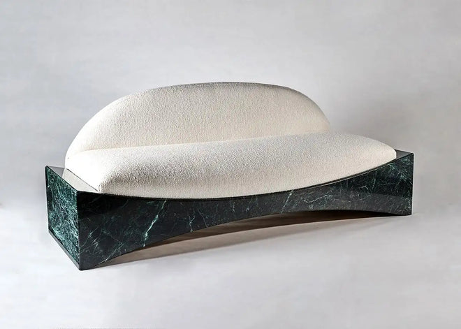 Antonio Pio Saracino, Arc, Contemporary Marble Sofa, Italy