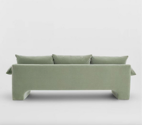 Ninetta Velvet Sofa - Green